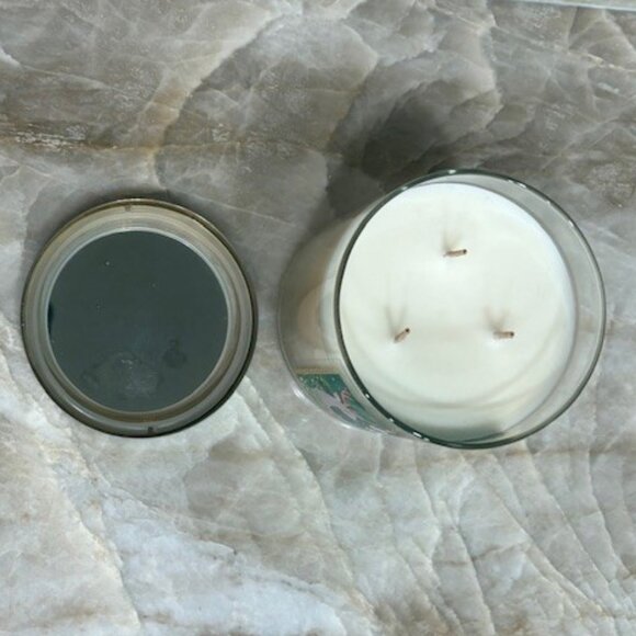 Bath & Body Works Vanilla Bean Noel 3 Wick Candle 14.5 oz. Older Label New - Picture 4 of 6